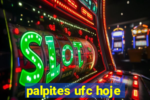 palpites ufc hoje